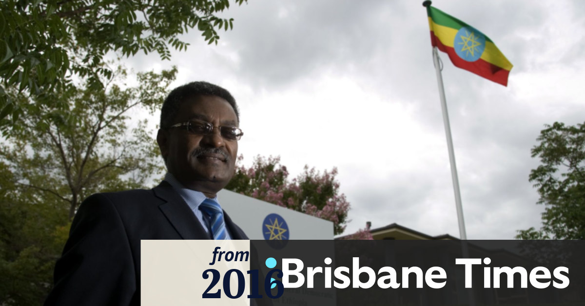 Outgoing Ethiopian ambassador thanks Canberra neighbours